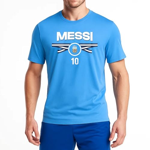 Icon Sports Officially Licensed Argentine Football Association Lionel Messi Cotton