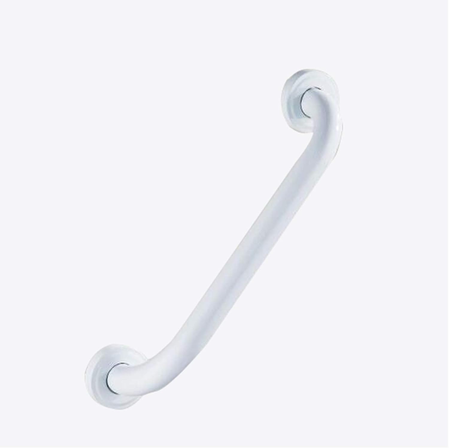 Barre d'appui en acier inoxydable 304 blanc de 55cm pour sécurité douche