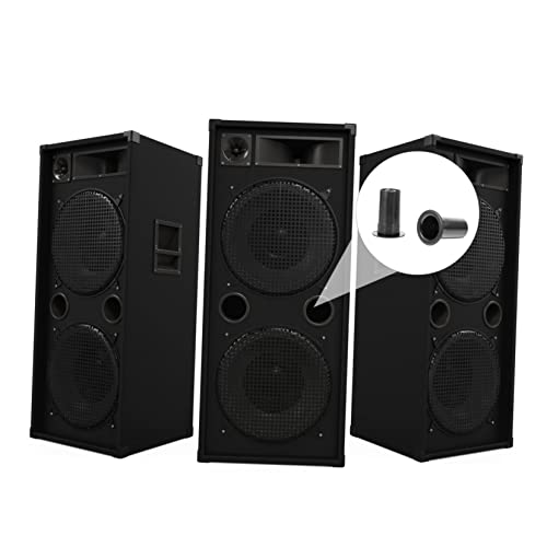 Parliky 24 Pcs Hole Vent Reflex Audio Port Tube For Home Abs Plastic Speaker Woofer Portable Pipe Diy Bass Outlet Parts Tubes Mm Cabinet Subwoofer #TOP5