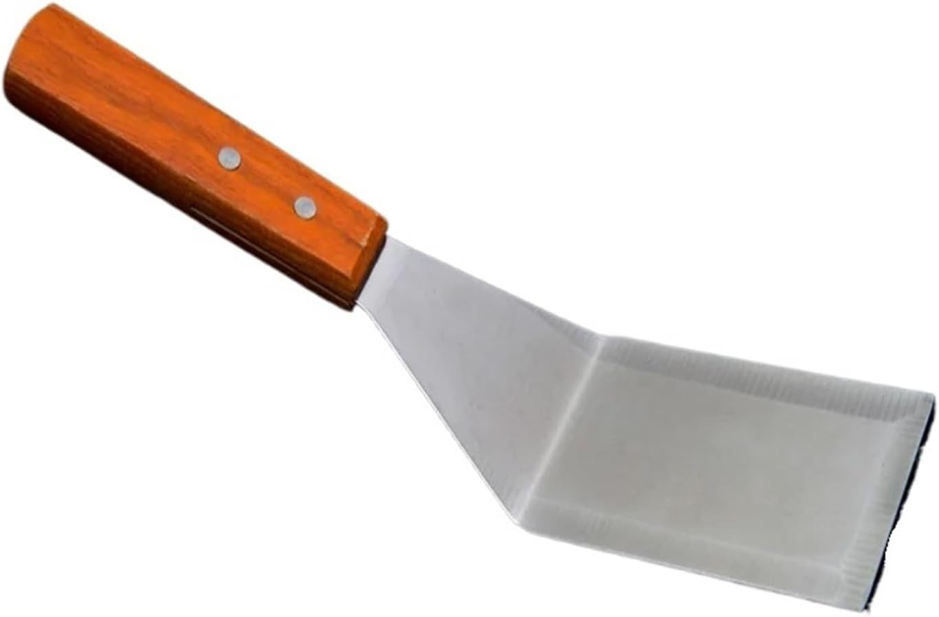 Stainless Steel Fried Shovel Spatula Steak Pizza Grasping Cutters Spade Pastry Cook Tools Wooden Handle Kitchenware spatula(1)