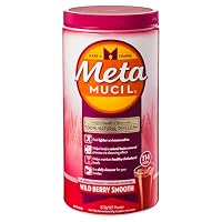 Metamucil Daily Fibre Supplement Wild Berry Smooth, 114 Doses