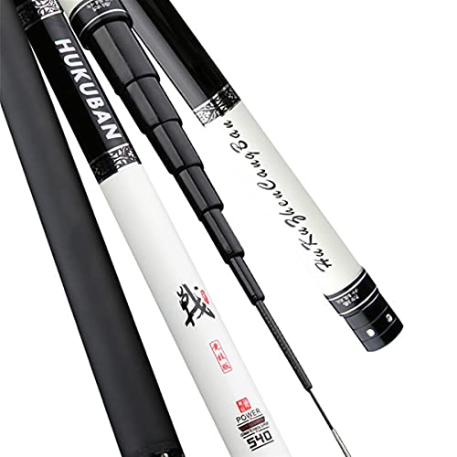 ZFF Telescopic Carbon Fiber Fishing Rod 3.6M-10M