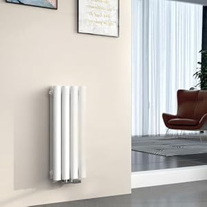 Emke Klein Vertikal Heizkörper 600x240mm Weiß