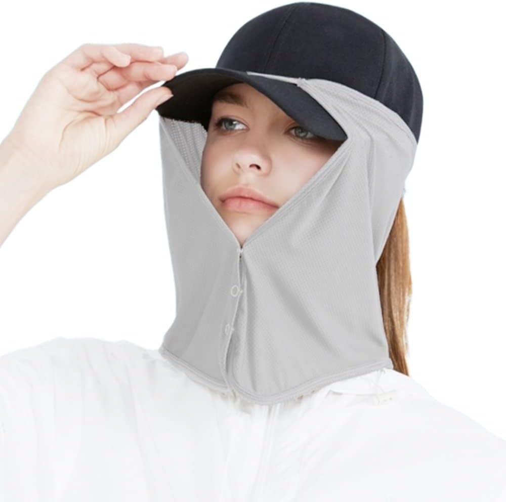 Sun Face Neck Drape Protection UV Shield Visor Cooling Protection