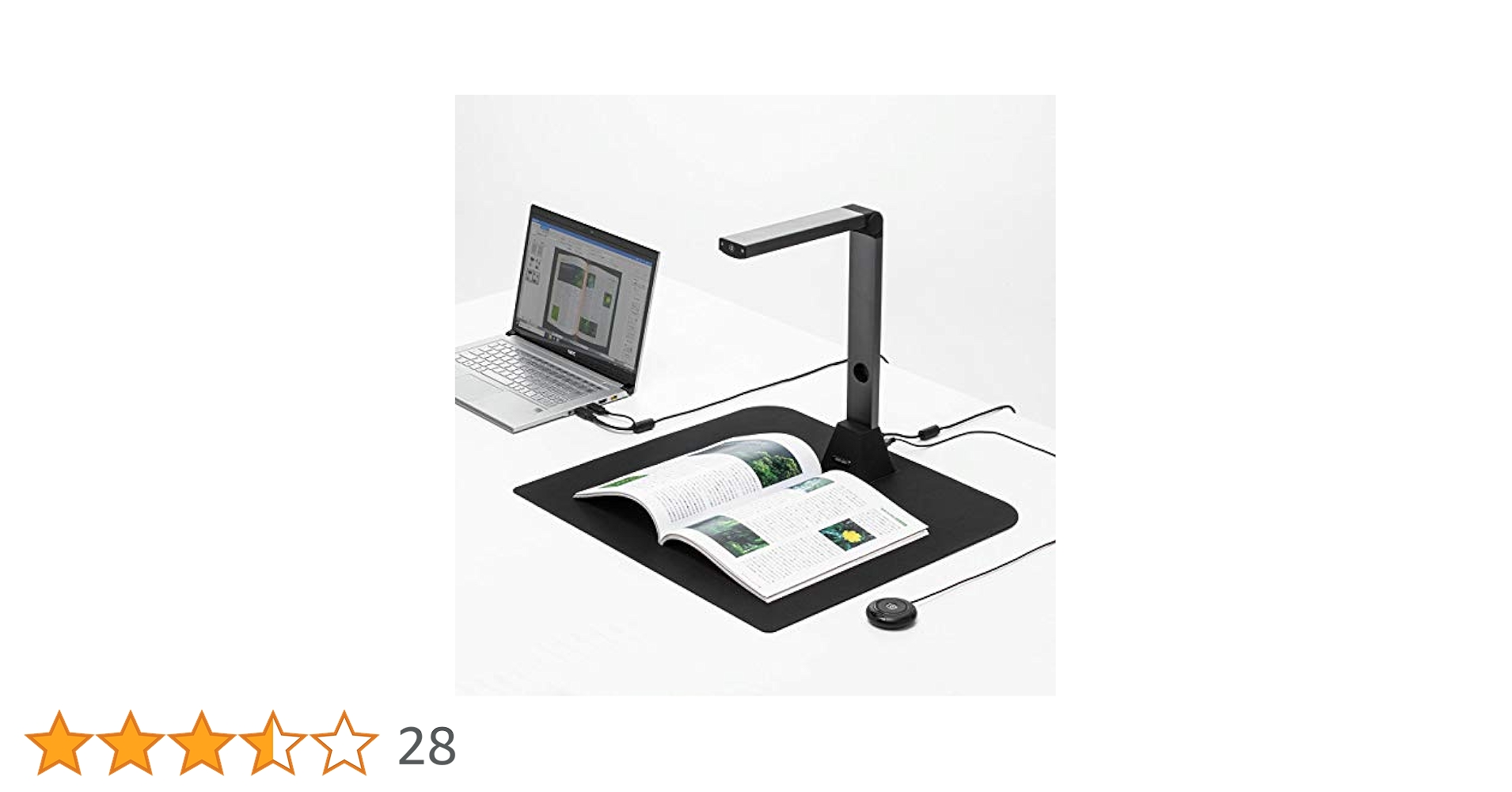 ドキュメントスキャナー✨4K Webカメラ✨2in1 書画カメラ A3対応 ポータブルドキュメントスキャナ 折りたたみ式 A3対応 書画