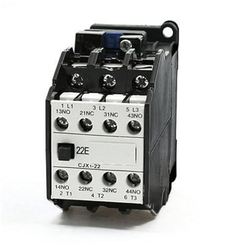 Contactor de CA CJX1 22A 3P para solucionar cortes y caídas de tensión en motores