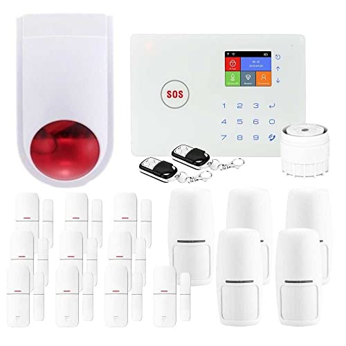 LIFEBOX - Kabelloser Alarmanlage – 2 mal mehr Sicherheit WLAN und GSM Amazone – Skalierbarer Alarm, ohne Abonnement und verbunden – Sichern Sie Ihr Zuhause – KIT8