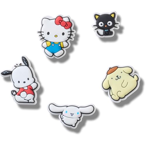 Crocs Jibbitz Hello Kitty & Friends Sanrio Shoe Charm Packs Pompompurin 5-Pack