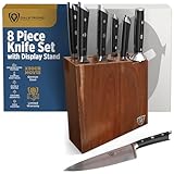 DALSTRONG Knife Set Block - Gladiator Series Knife Set - German HC Steel - 8 Pc