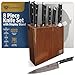 Dalstrong Knife Set Block - Gladiator Series Knife Set - German HC Steel - Pakkawood Handles - 8 Pc