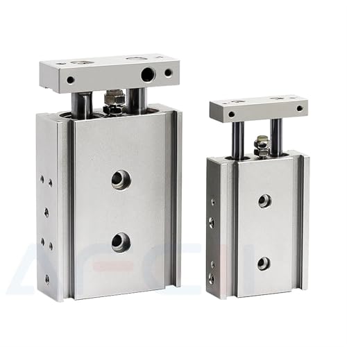 Vérin pneumatique anti-rotation TR15 course 25mm guidage précis