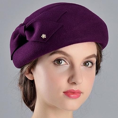 Himesport 163SCD57160 Women'S Wool Felt Beret Hat thumb #2