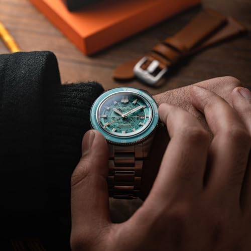 Image of Spinnaker Men's 43mm Fleuss Automatic Watch with Solid Stainless Steel Bracelet SP-5118
