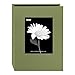 Pioneer Photo DA-57CBF/SG 24-Pocket Frame Cover Album for 5 by 7-Inch Prints, Sage Green Fabric