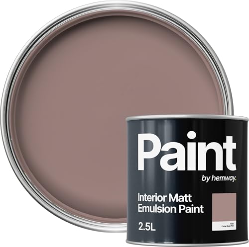 Hemway Interior Wall Paint 2.5L / 2.6 quart Cinder Blush