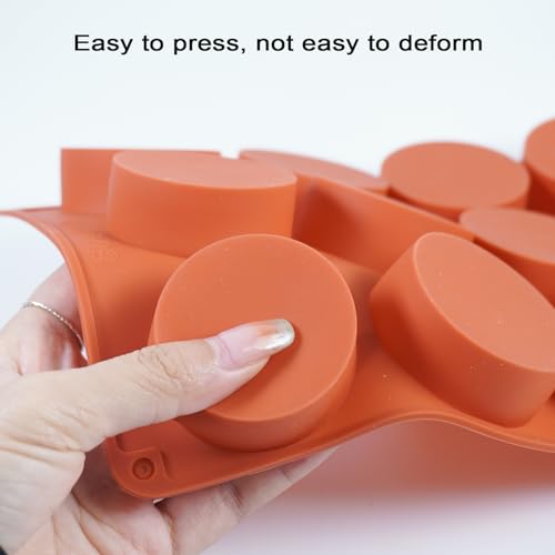 Melearch Muffin Trays, 12 Cavity Yorkshire Pudding Tray, Silicone Cupcake Moulds for Baking Silicone Muffin Cases - Image 4