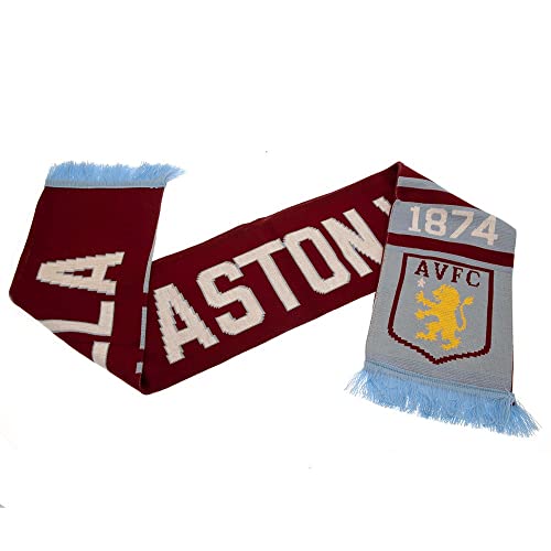 Aston Villa 1874 Knit Scarf - Authentic EPL2