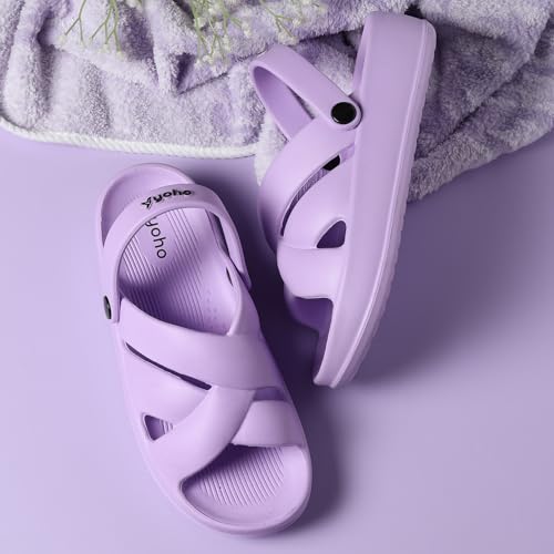 Image of YOHO Wanderz Clogs for Women | Soft EVA Cushioned Footbed | Lightweight with Bold Sole, Waterproof