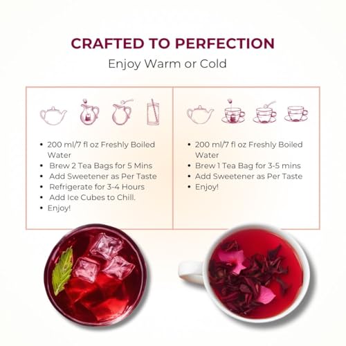 Image of Namhya Period Care Hibiscus Tea | Relieves Cramps & PMS | 20 Tea Bags