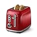 Oster® Retro 2-Slice Toaster with Quick-Check Lever, Extra-Wide Slots, Impressions Collection, Red