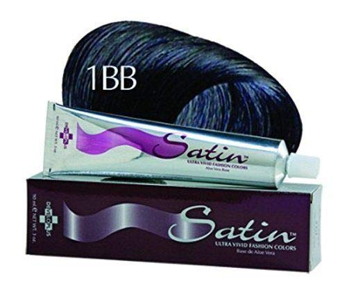 Satin Ultra Vivid Fashion Hair Colors 1BB BLUE BLACK 3 oz