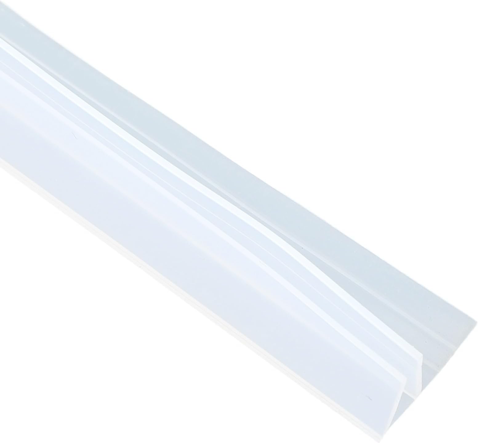 URPIZY Shower Door Seal Strip 2M, F Shape Bath Shower Screen Door Seal ...