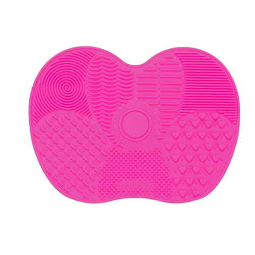 Tapis de Nettoyage en Silicone, Tapis de Nettoyage pour Pinceau de Maquillage, Brosse de Nettoyage, Epurateur de Lavage en Silicone Souple, Outils de Nettoyage