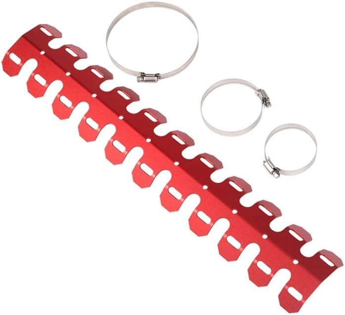 for Ho&nda CR250R CR125R CR300R CR500R CR85 CR125 CR250 CR300 CR500 Exhaust Heat Shield Muffler Pipe Protector Cover Heat Shield Wraps