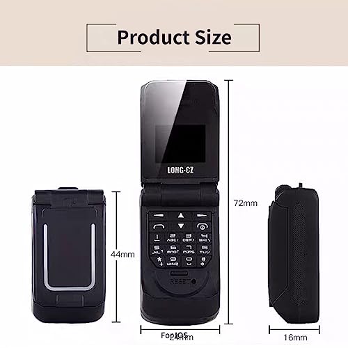 Yoidesu YOIDESUW83APXD6UF-12 Unlocked Flip Phone, 0.66In Smallest Mobile Phone In The World thumb #8