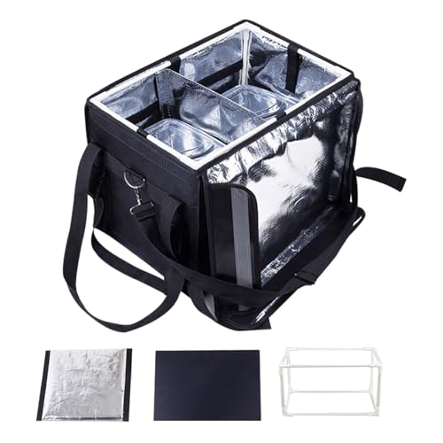 Glacière Glacière Insotherme impermeable e impermeable para el trabajo: bolsa de aislamiento grande, bolsa de transporte de alimentos impermeables | Playa, viajes, campamento, pesca | Retención intens