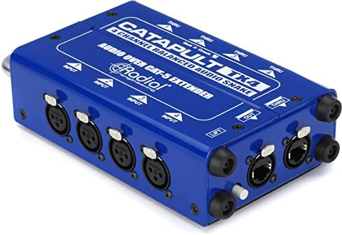 Radial Catapult TX4 4-Kanal Cat 5 Ses Yılan Modülü — Amazon ürün görseli