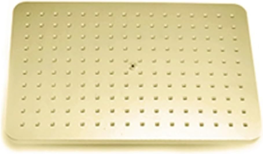 ABS Plastic Overhead Shower 8/10/12 Inch Small Square Round Rain Swivel Black Chrome Top Shower(DS0015GD-86)