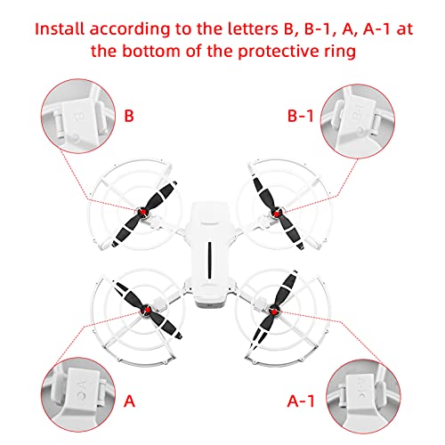 MINI Propellerbescherming, ABS + PC, Radius Ca. 13 Cm, Guard Anti Collision Prop Blade Protection Cover voor X8 MINI… - Image 4