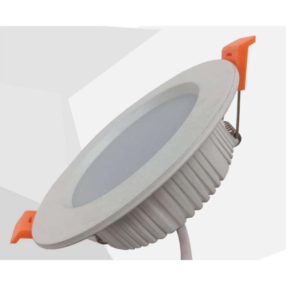 Faretti, Faretti a Led a Basso Profilo da Incasso e a Superficie, Luce a Disco Rotonda 3000K Bianco Caldo, Certificazicri80, Plafoniera Bianca Sottile, Faretto a Scomparsa Ermetico, Luce Diurna a Stel