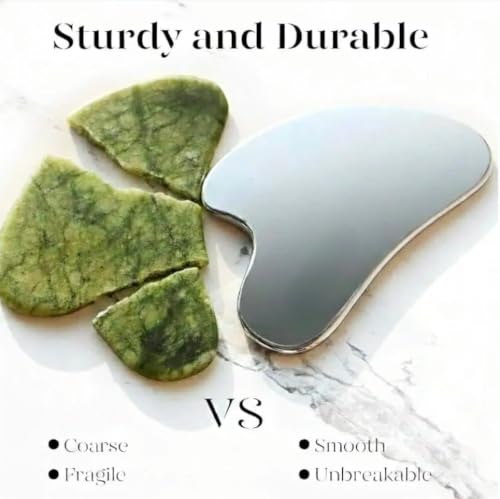 SKINROTH Stainless Steel Gua Sha Tool - Image 5