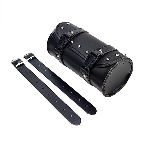 Evomosa Zadeltassen voor motorfiets, canvas, waterdicht gereedschap, opbergtas voor motorbagagetassen, Travel Knight Rider voor touring, motorfiets, box (kaki