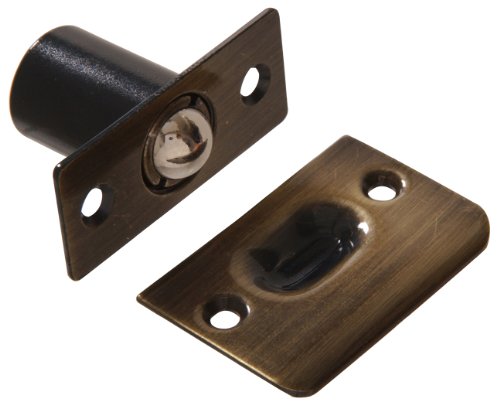 The Hillman Group 852960 Ball Catch- Antique Brass 1-Pack