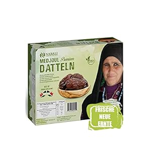 NABALI FAIRKOST FÜR ALLE Medjool Medjoul dadels uit Palestina – 100% natuurlijk aromatisch traditioneel vers & oosters I…