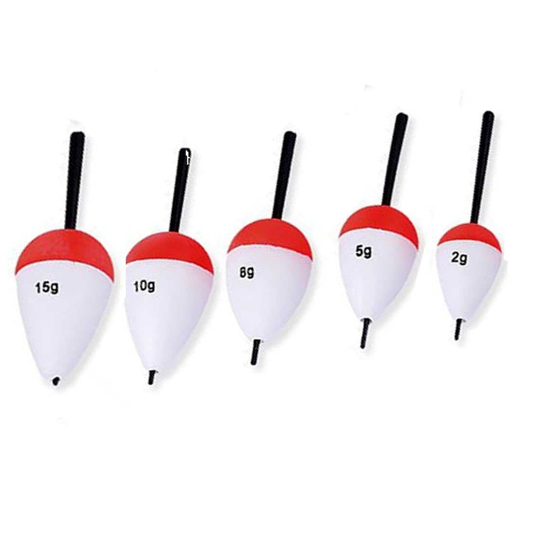 Yolo Tackles Fishing Stereoform Bobber 2g,5g,8g,10g,15g,Floats 5pcs (B0C7LK4TCP) Amazon Price History, Amazon Price Tracker