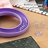 BobbinSaver Sewing Machine Bobbin Organizer - Holds 20+ Bobbins - Blue #3