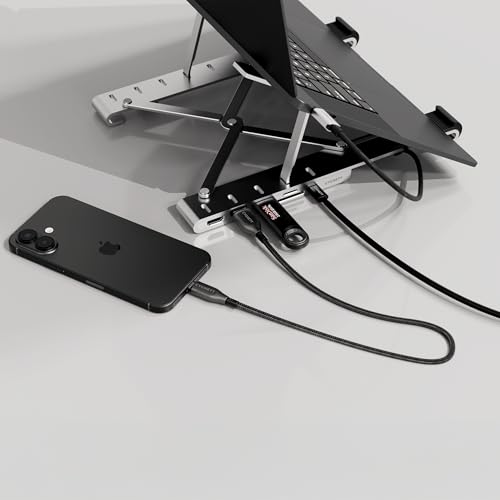 Hub 7 en 1 Unite FlexMate con soporte portátil plegable y HDMI 2