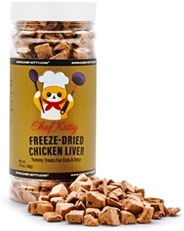 Chef Kitty - Premium Freeze Dried Cat Treats Chicken Liver 1.75oz