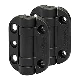 Safetech SHG-90L Self Closing Adustable Tension Gate Hinges for Metal Gates - Adjustable Closing Spe