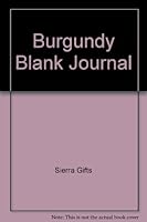 Burgundy Blank Journal 1562922408 Book Cover