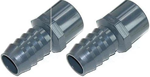 (2 Pack) Lifegard Aquatics 1-Inch x.75" Slip Insert Fittings
