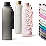 Photo Gallery mameido bottiglia acqua 1 litro, borraccia plastica tritan a tenuta stagna, senza bpa, bottiglia motivazionale con orario (carbon grey) Photo Gallery mameido bottiglia acqua 1 litro, borraccia plastica tritan a tenuta stagna, senza bpa, bottiglia motivazionale con orario (carbon grey)