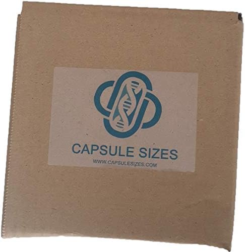 Empty Gelatin Capsules (Size 0 x 1000)