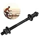 SPYMINNPOO Fahrrad Achse, Stahl Fahrrad Hinterrad Achse Mountainbike MTB Schnellspanner Hohl Nabe Achse (Hinterachse) Fahrräder Ersatzteile