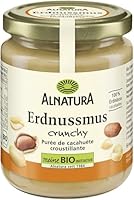 ALNATURA Erdnuss Mus crunchy mit Erdnussstuckchen 250g