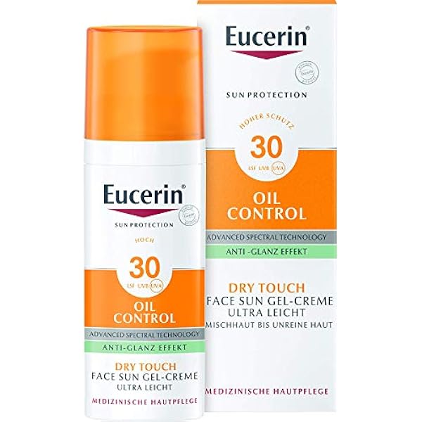 Eucerin Oil Control Face Sun Gel-Creme LSF 30, 50 мл Крем